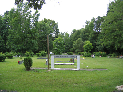 Davis Memorial Garden Cemetery